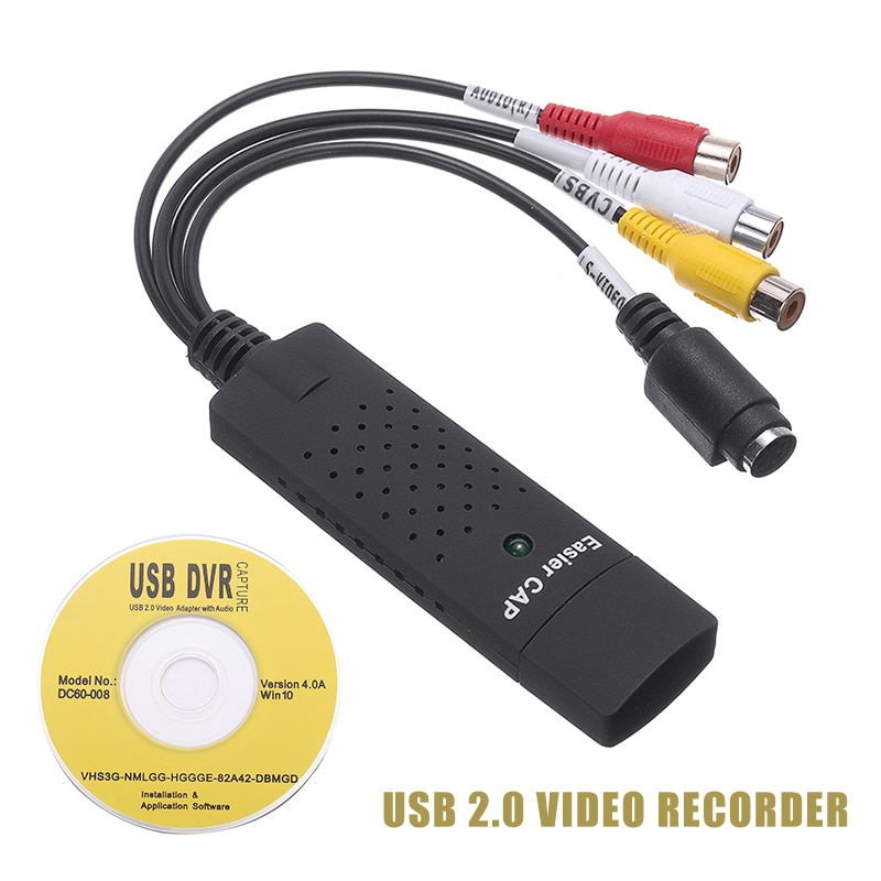 USB 2.0  TV  DVR-PC DVD VCR ȯ ĸó..